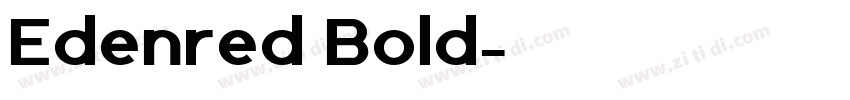 Edenred Bold字体转换 Edenred Bold字体转换